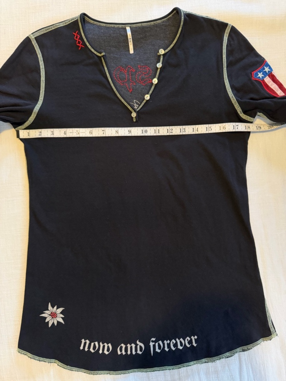 Alp N Rock Aspen Patchwork Long Sleeve Henley - Picture 10 of 13